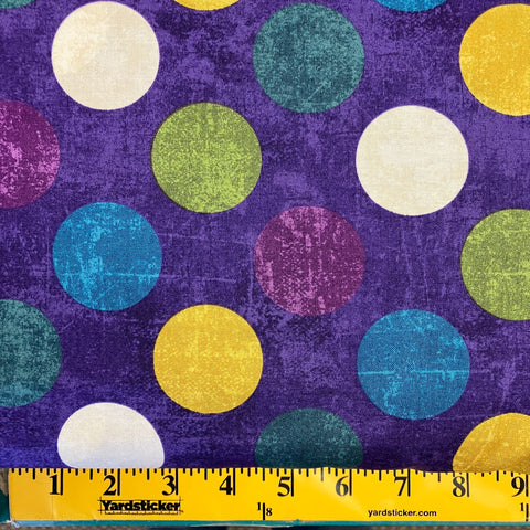 Spot On Purple w/ large dots