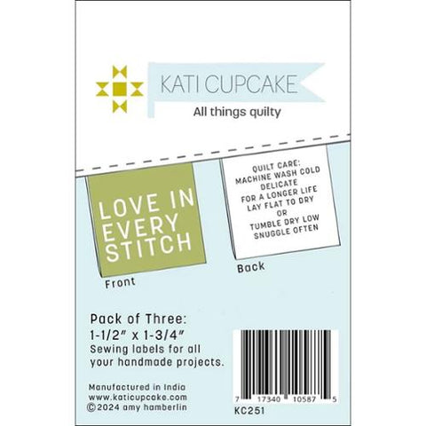 Sew-in Label Love Stitch