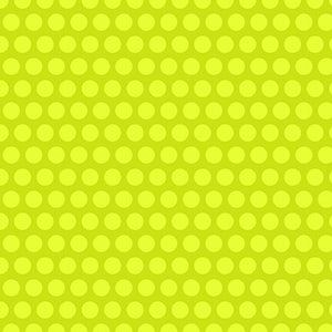 Blk/Wht/Bright Lime Polka Dots