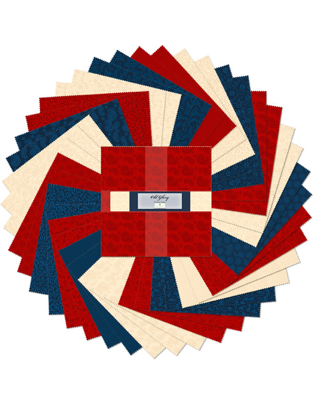 Old Glory 10" Squares