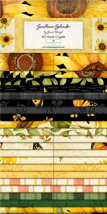 Sunflower Splendor 2.5" Strips