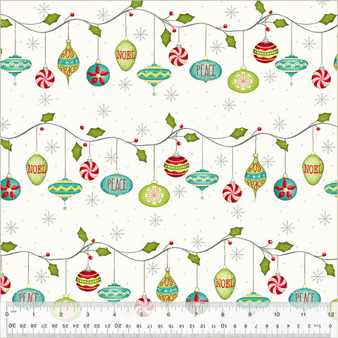 Very Terri Christmas Deck the Halls Ivory