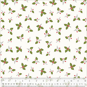 Very Terri Christmas Holly Leaves Ivory