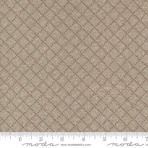 Farmhouse Flannel Crosshatch Cocoa