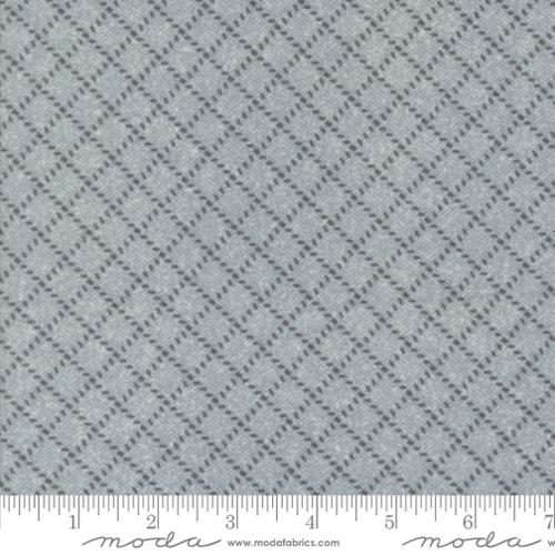 Farmhouse Flannel Crosshatch Pewter