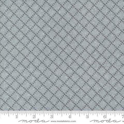 Farmhouse Flannel Crosshatch Pewter