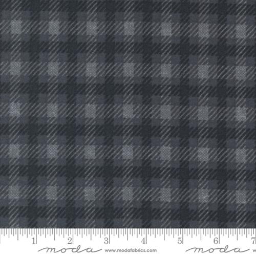 Farmhouse Flannel Small Plaid Black