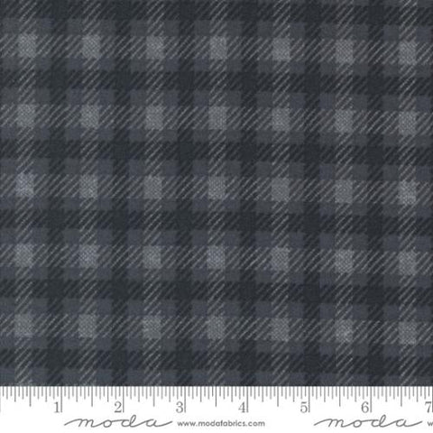 Farmhouse Flannel Small Plaid Black