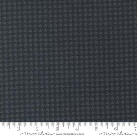 Farmhouse Flannel Houndstooth Black