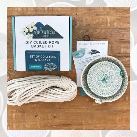 Rope Kit Coasters w/ Basket