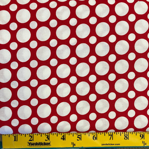 Red Small & Large Dots