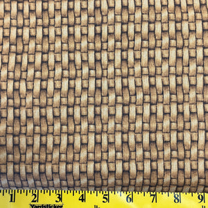 Sew Curious brown basket weave