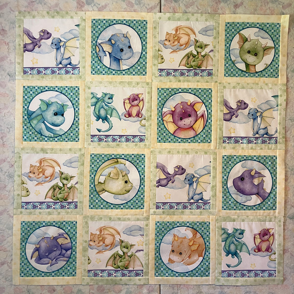 Happy Dragons Quilt Kit