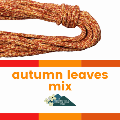 Rope Spoolette Autumn Leaves