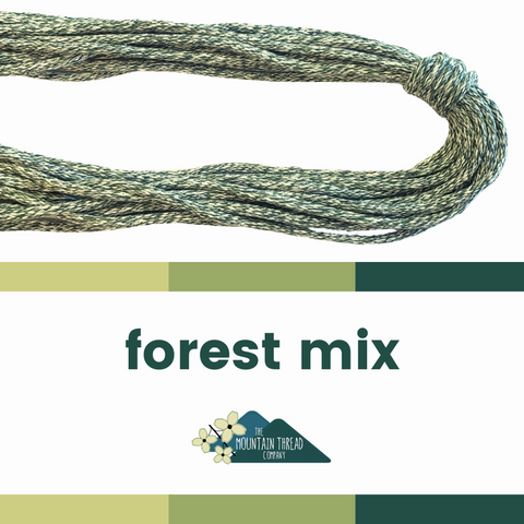 Rope Spoolette Forest Mix