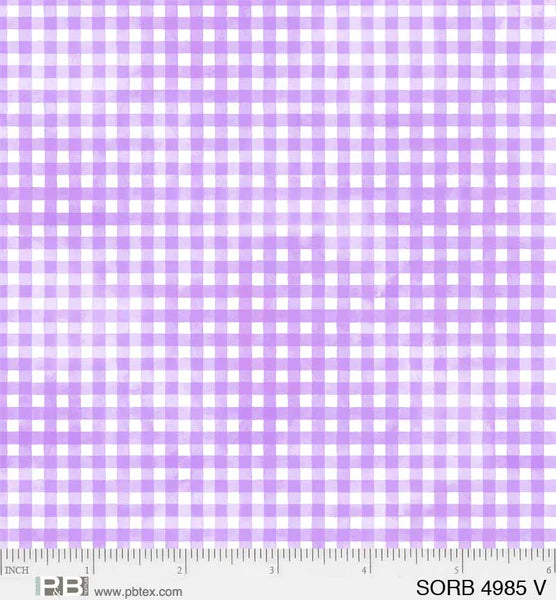 Sorbet Gingham Violet