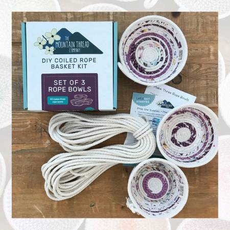 Rope Kit Set of 3 Bowls