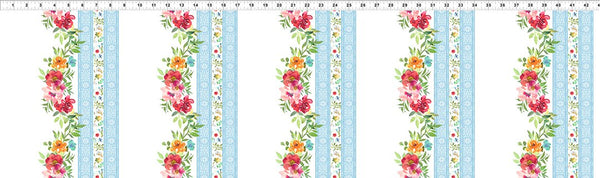 Watercolor Beauty Border Print