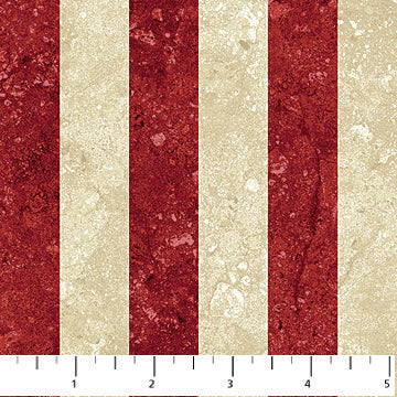 Stars&Stripes Red/Cream Stripe