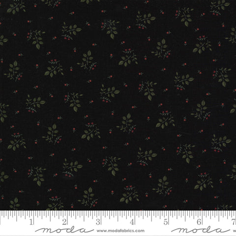 Prairie Dreams Black Small Floral