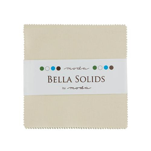 Bella Solids Charm Pack Natural