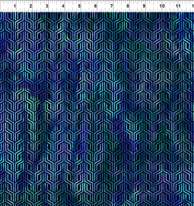 Sci Fi Structure Blue