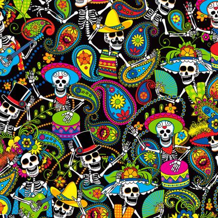 Day of the Dead Packed Skeletons