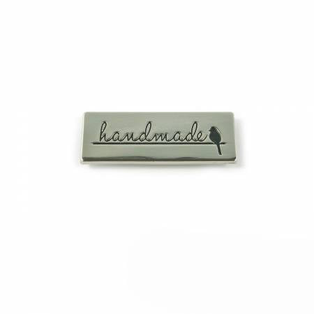 Handmade Label W/ Bird Nickel