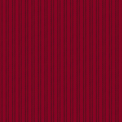 Scrappenstance Cranberry Ticking Stripe