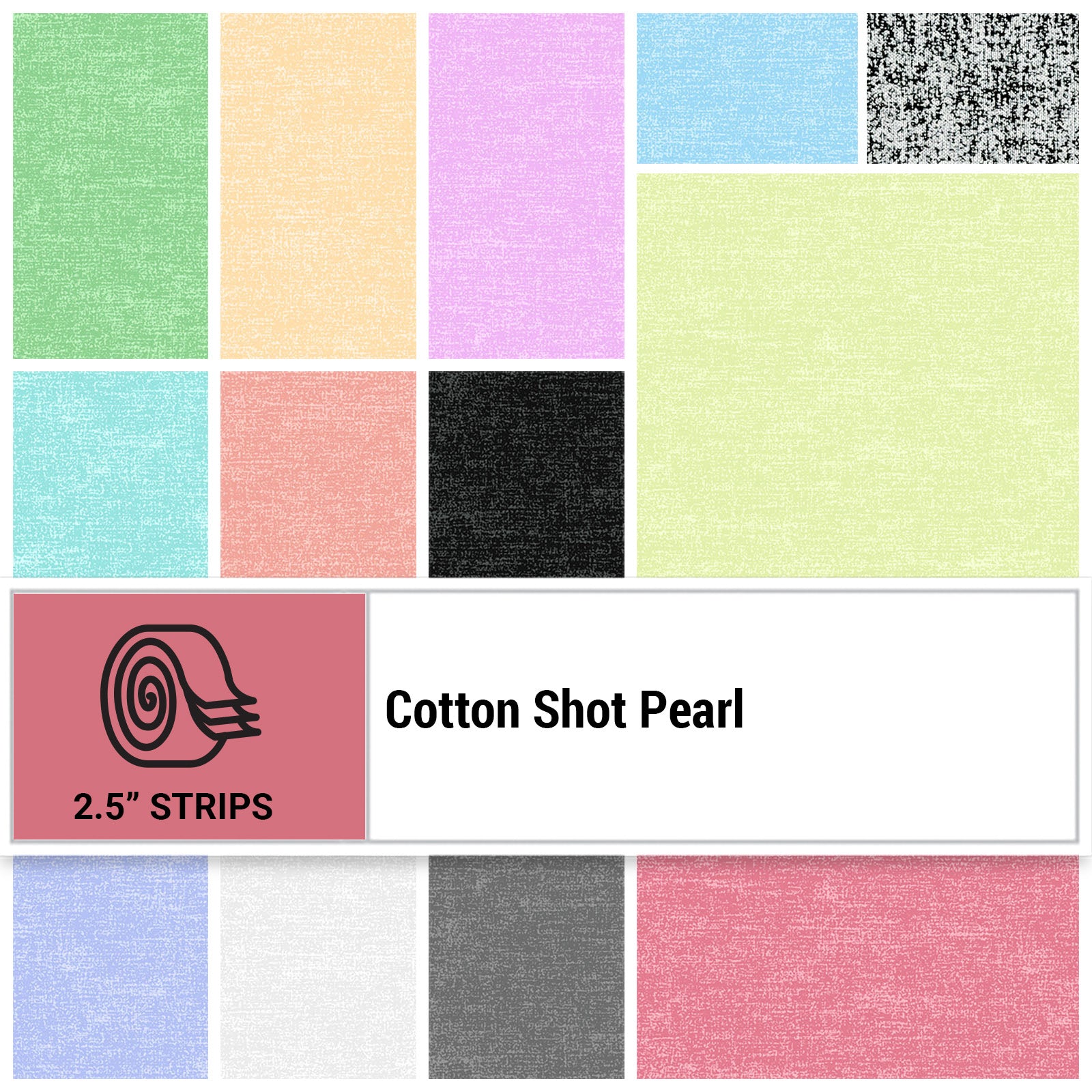 Cotton Shot Pearl strips